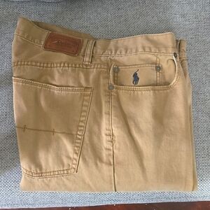 Polo Ralph Lauren mens khaki jeans
